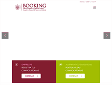 Tablet Screenshot of bookingusmp.com